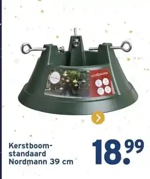GAMMA Kerstboom- standaard Nordmann aanbieding