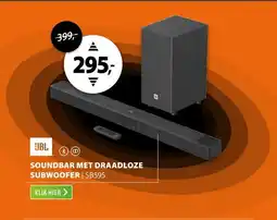 Expert JBL SB595 Zwart aanbieding