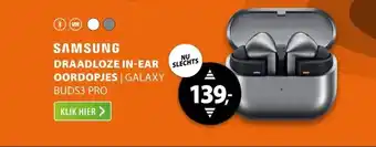 Expert Samsung Galaxy Buds3 Pro Zilver aanbieding