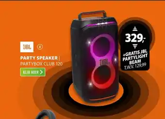 Expert JBL PARTYBOX CLUB 120 Zwart aanbieding
