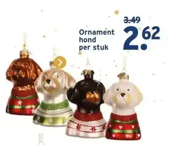 GAMMA Ornament hond aanbieding