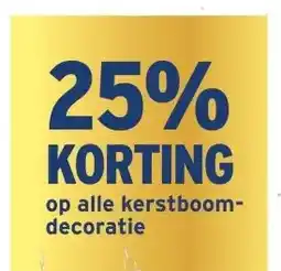 GAMMA alle kerstboom- decoratie aanbieding