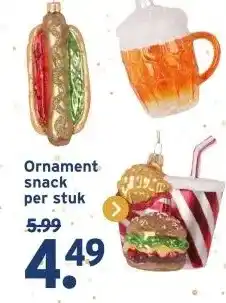 GAMMA Ornament snack aanbieding