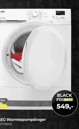 EP Beerepoot AEG Warmtepompdroger aanbieding