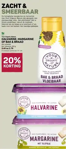 Ekoplaza HALVARINE, MARGARINE OF BAK & BRAAD aanbieding