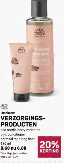 Ekoplaza VERZORGINGS- PRODUCTEN aanbieding