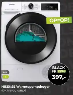 EP Beerepoot HISENSE Warmtepompdroger aanbieding