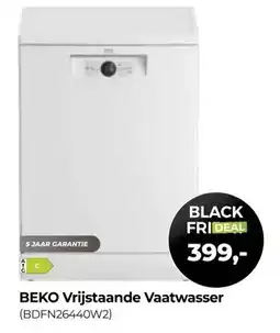 EP Beerepoot BEKO Vrijstaande Vaatwasser aanbieding