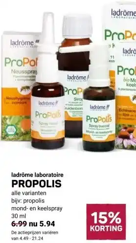 Ekoplaza PROPOLIS aanbieding