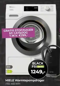 EP Beerepoot MIELE Warmtepompdroger aanbieding