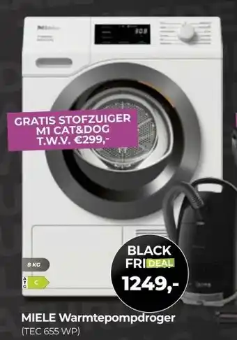 EP Beerepoot MIELE Warmtepompdroger aanbieding