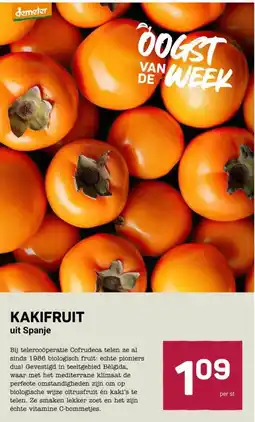 Ekoplaza KAKIFRUIT uit Spanje aanbieding