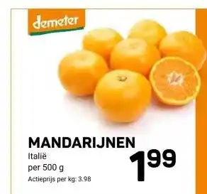 Ekoplaza MANDARIJNEN aanbieding