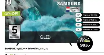 EP Beerepoot SAMSUNG QLED 4K Televisie aanbieding