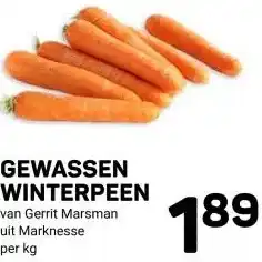 Ekoplaza GEWASSEN WINTERPEEN aanbieding
