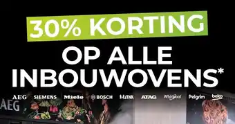 EP Beerepoot ALLE INBOUWOVENS aanbieding