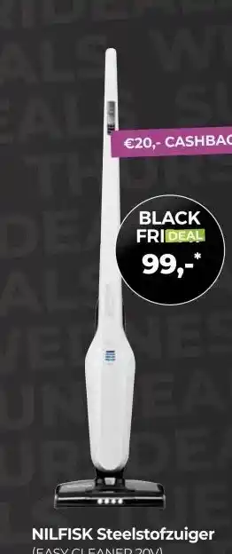 EP Beerepoot NILFISK Steelstofzuiger aanbieding