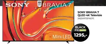 EP Beerepoot SONY BRAVIA 7 QLED 4K Televisie aanbieding