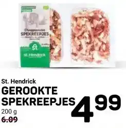 Ekoplaza St. Hendrick GEROOKTE SPEKREEPJES aanbieding