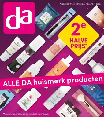 DA ALLE DA huismerk producten aanbieding