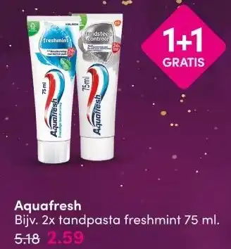 DA Aquafresh aanbieding