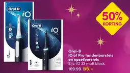 DA Oral-B iO of Pro tandenborstels en opzetborstels aanbieding
