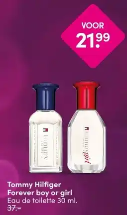 DA Tommy Hilfiger Forever boy or girl aanbieding