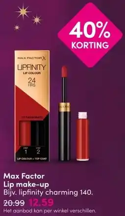 DA Max Factor Lip make-up aanbieding