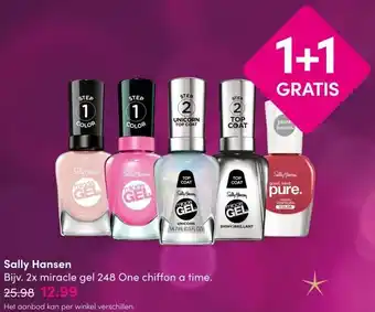 DA Sally Hansen aanbieding