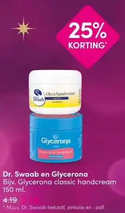 DA Dr. Swaab en Glycerona aanbieding