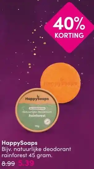 DA HappySoaps aanbieding