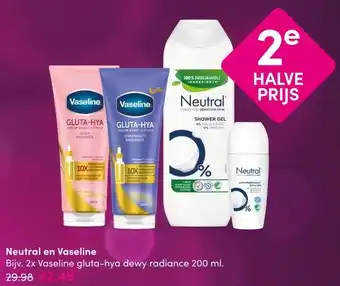 DA Neutral en Vaseline aanbieding