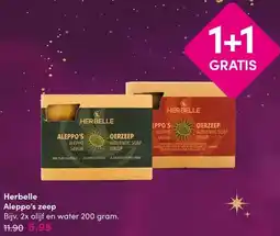 DA Herbelle Aleppo's zeep aanbieding