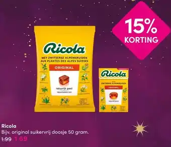 DA Ricola aanbieding