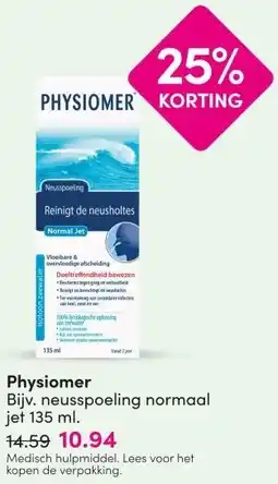 DA Physiomer aanbieding