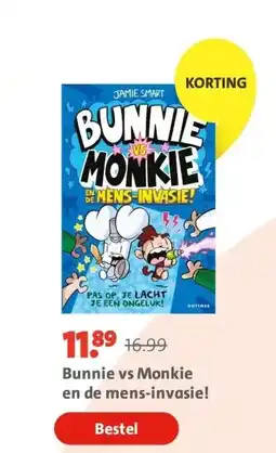 Bruna Bunnie vs Monkie en de mens-invasie! aanbieding