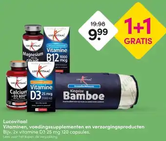 DA Lucovitaal Vitaminen, voedingssupplementen en verzorgingsproducten aanbieding