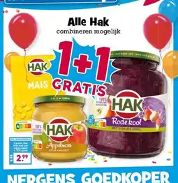 Boon`s Markt Alle Hak aanbieding