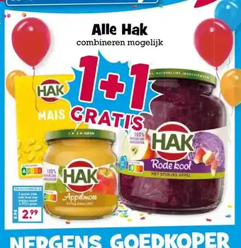 Boon`s Markt Alle Hak aanbieding