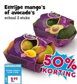 Boon`s Markt Eetrijpe mango's of avocado's aanbieding