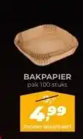 Boon`s Markt BAKPAPIER aanbieding