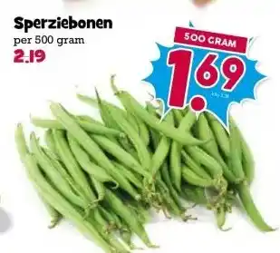 Boon`s Markt Sperziebonen aanbieding