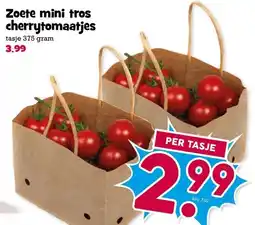 Boon`s Markt Zoete mini tros cherrytomaatjes aanbieding