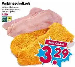Boon`s Markt Varkensschnitzels aanbieding