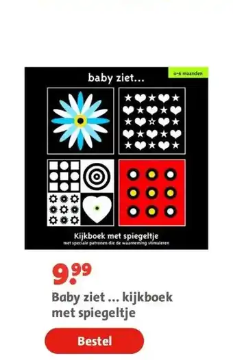 Bruna Baby ziet ... kijkboek met spiegeltje aanbieding