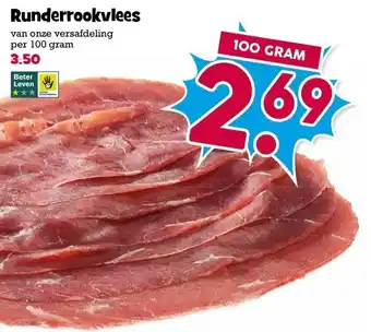 Boon`s Markt Runderrookvlees aanbieding