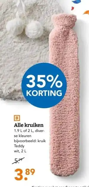 Blokker Alle kruiken aanbieding