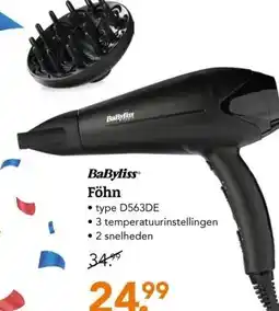 Blokker BaByliss Föhn aanbieding