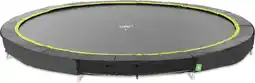 Bol.com EXIT Silhouette inground sports trampoline rond ø305cm - zwart aanbieding