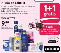 Etos NIVEA en Labello aanbieding